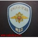 Жаккардовый шеврон сотрудников следственных подразделений МВД для рубашки голубого цвета