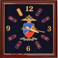 Настенные часы с эмблемой ГУСБ МВД России
